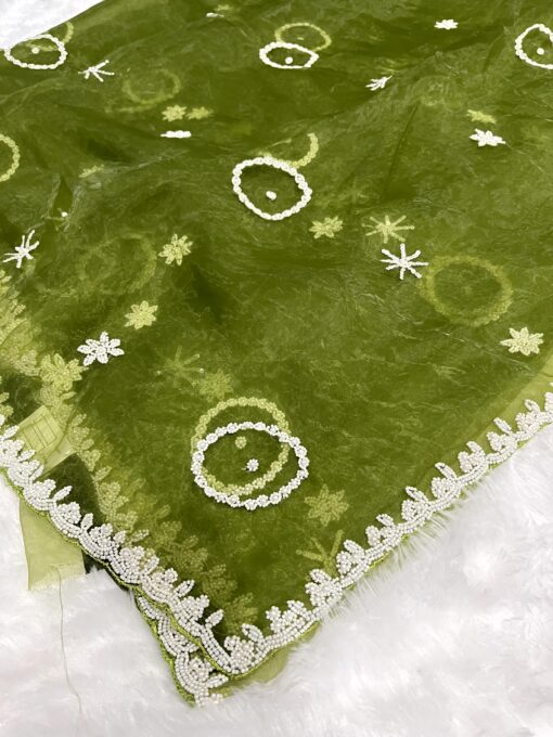 Tarahood Designer Mausam Handwork Saree - Image 11