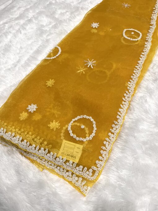 Tarahood Designer Mausam Handwork Saree - Image 14