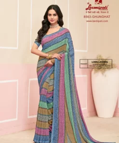 Laxmipati Honey-Bunny 8563 Multi Georgette Saree