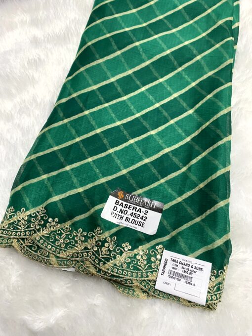 Subhash Basera Chiffon Saree Daily and Occasional Wear