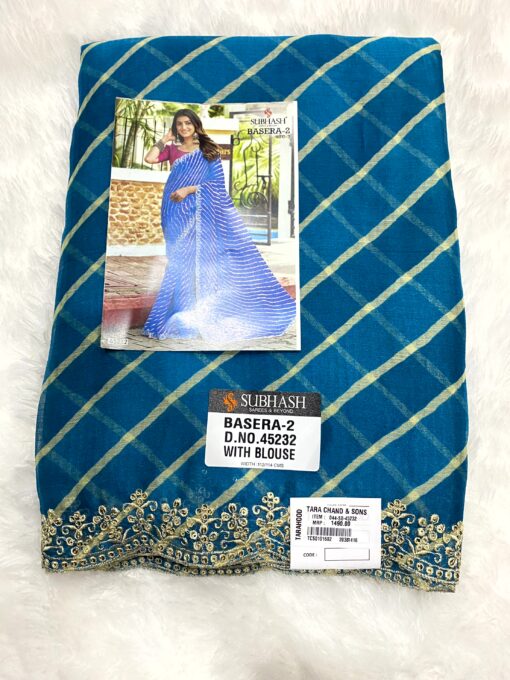 Subhash Basera Chiffon Saree Daily and Occasional Wear - Image 2