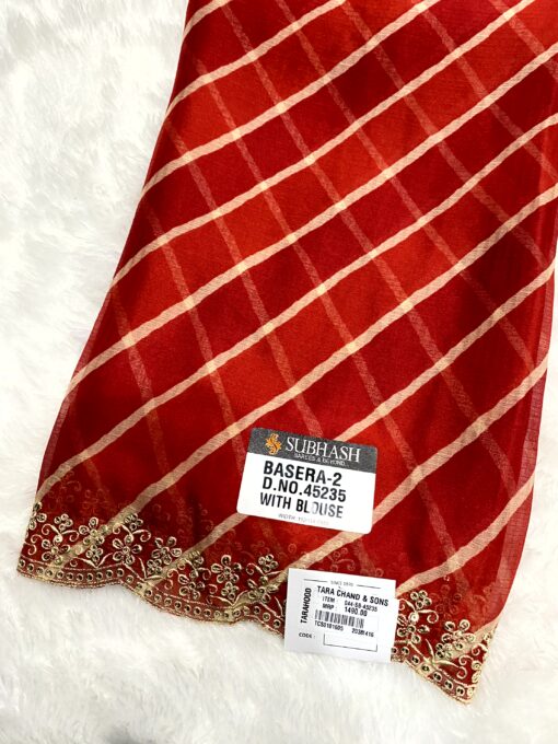 Subhash Basera Chiffon Saree Daily and Occasional Wear - Image 5