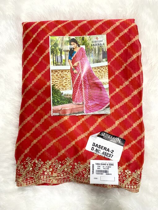 Subhash Basera Chiffon Saree Daily and Occasional Wear - Image 6