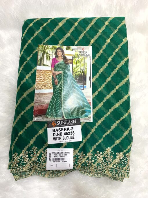 Subhash Basera Chiffon Saree Daily and Occasional Wear - Image 6