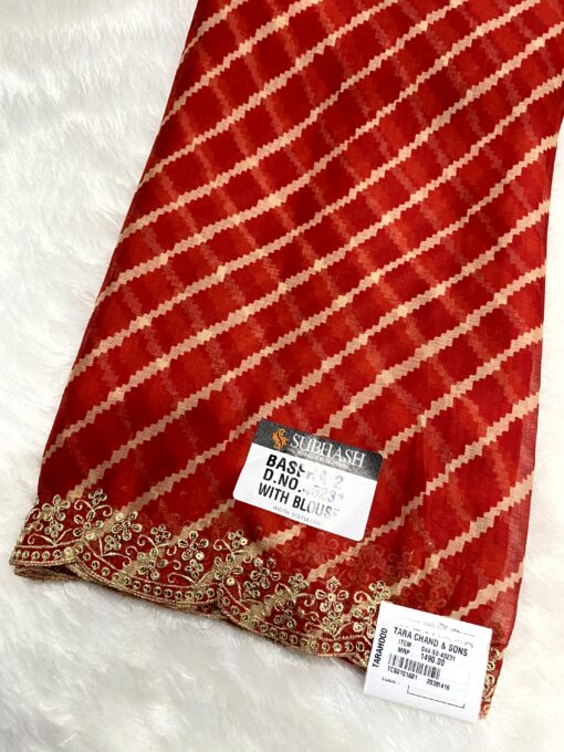 Subhash Basera Chiffon Saree Daily and Occasional Wear - Image 17