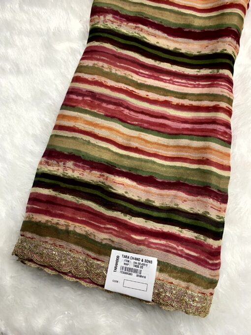 Subhash Ramisha Chiffon Saree Daily and Occasional Wear