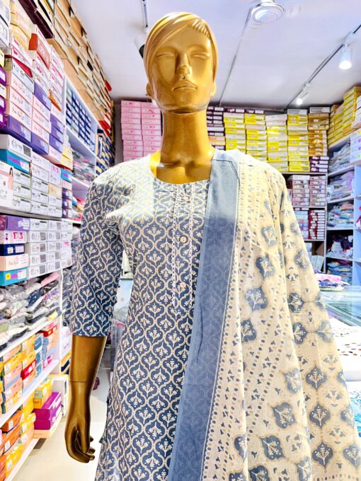 Tarahood Cotton Casual and Partywear Kurti Set - Image 6