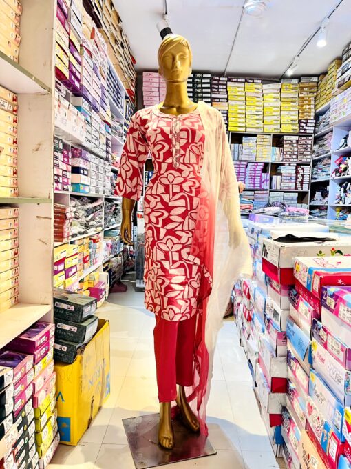Tarahood Cotton Casual and Partywear Kurti Set - Image 5