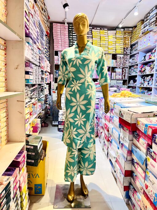 Tarahood Casual and Party Wear Printed Cotton Co-ord Set