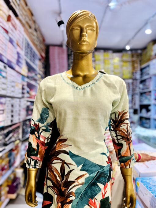Tarahood Casual and Party Wear Printed Cotton Co-ord set - Image 3