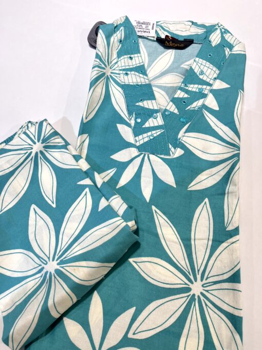 Tarahood Casual and Party Wear Printed Cotton Co-ord Set - Image 3