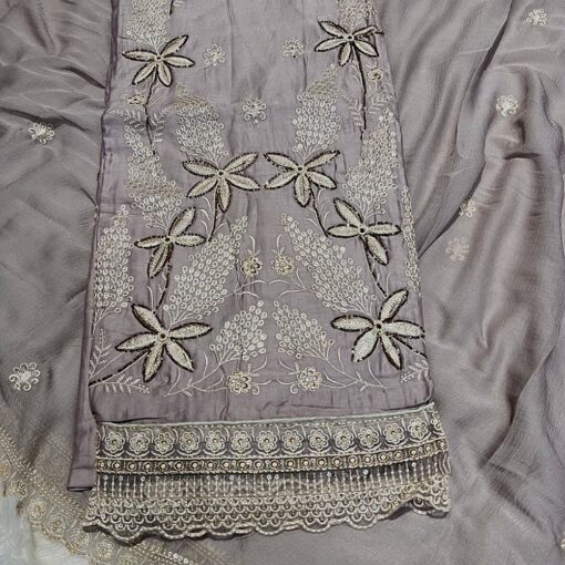 Tarahood Designer and Handwork Party and Casual Wear  Cotan Suit - Image 3