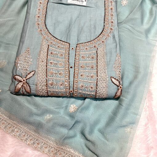 Tarahood Designer and Handwork Party and Casual Wear  Cotan Suit - Image 5