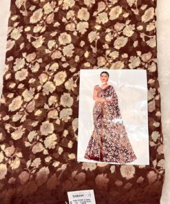 Tarahood Flower Printed Saree Daliy And Occasional wear