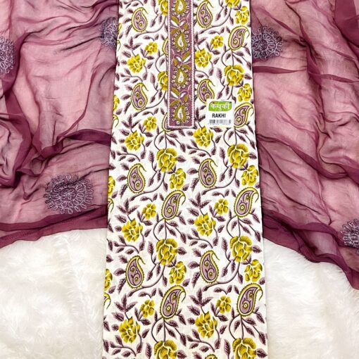 Tarahood Pure Cotton printed Suit - Image 3