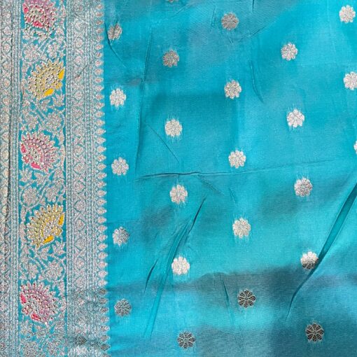 Tarahood Woven Designe Pure Silk Kanjeevaram Saree - Image 2