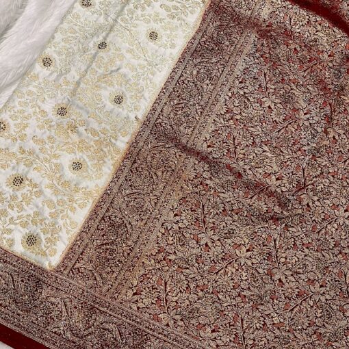 Tarahood Georgette Silk Saree with Contrast Pallu - Image 7