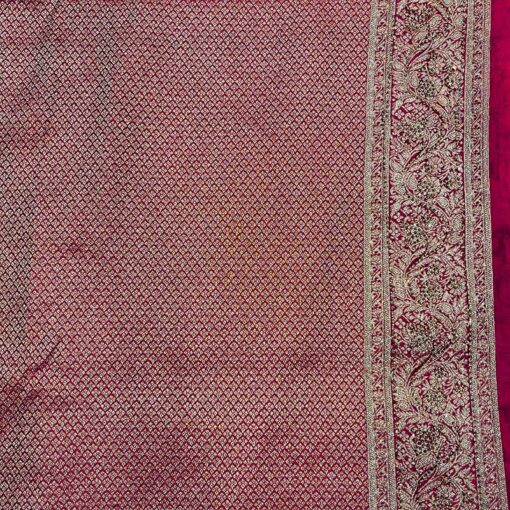 Tarahood Georgette Silk Saree with Contrast Pallu - Image 20