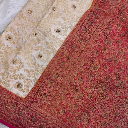 Tarahood Georgette Silk Saree with Contrast Pallu - Image 19