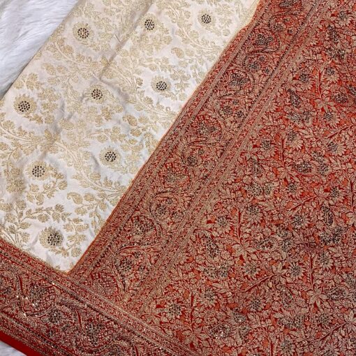 Tarahood Georgette Silk Saree with Contrast Pallu - Image 16