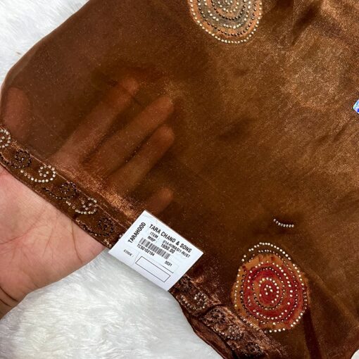 Tarahood Chiffon Saree Daily and Occasional Wear - Image 4