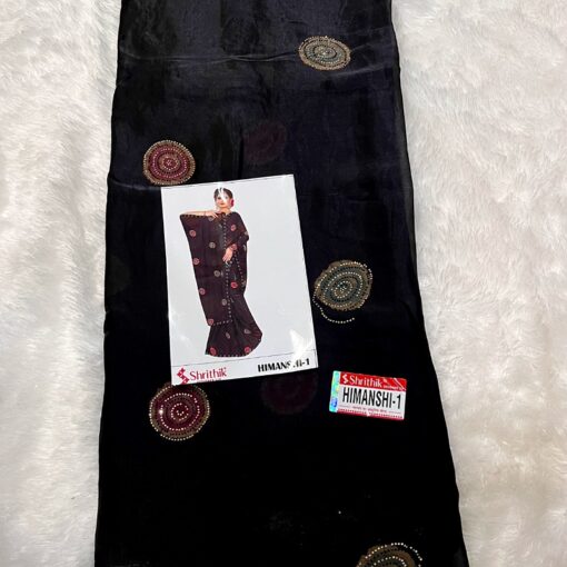 Tarahood Chiffon Saree Daily and Occasional Wear - Image 7
