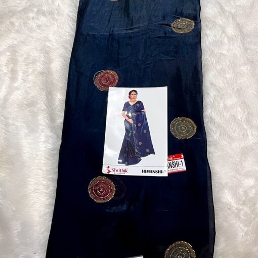 Tarahood Chiffon Saree Daily and Occasional Wear - Image 8