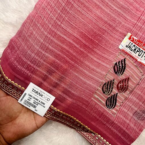 Tarahood Chiffon Saree Daily and Occasional Wear - Image 8