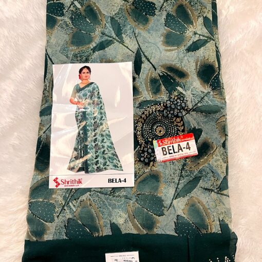 Tarahood Designer Chiffon Party wear Saree