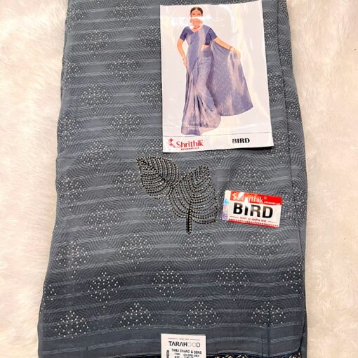 Tarahood Basera Chiffon saree Daily and Occasional Wear - Image 4