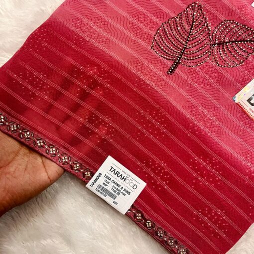 Tarahood Basera Chiffon saree Daily and Occasional Wear - Image 7