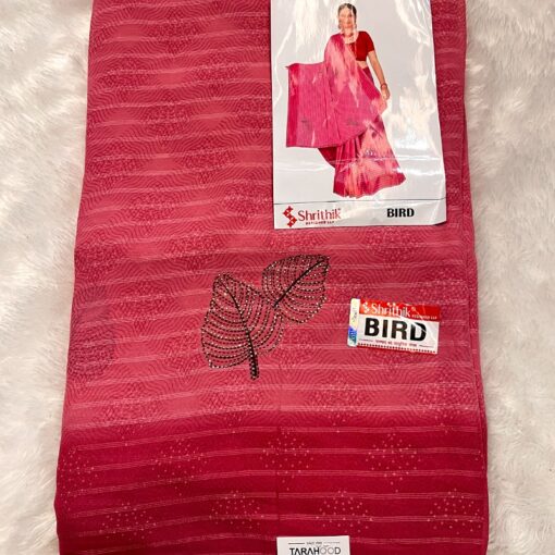 Tarahood Basera Chiffon saree Daily and Occasional Wear - Image 6