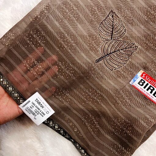 Tarahood Basera Chiffon saree Daily and Occasional Wear - Image 9