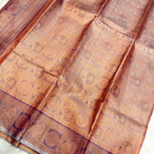 Tarahood Silk Woven Banarasi Saree