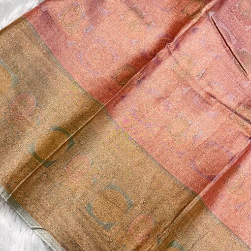 Tarahood Silk Woven Banarasi Saree - Image 12