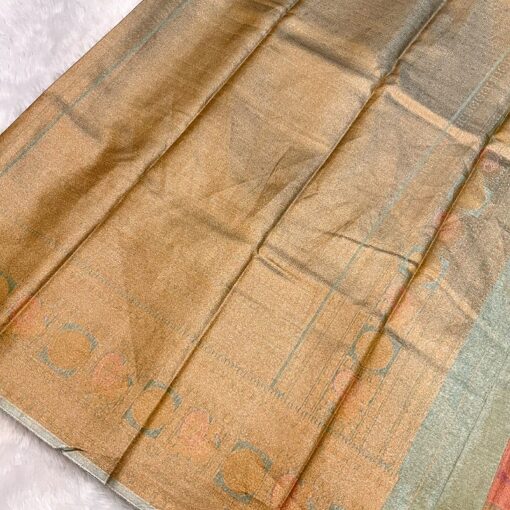 Tarahood Silk Woven Banarasi Saree - Image 9