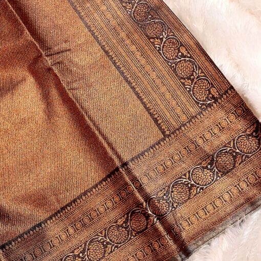 Morpich Kanjivaram Soft Silk Saree With Ossam Quality - Image 13
