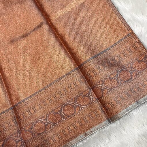 Morpich Kanjivaram Soft Silk Saree With Ossam Quality - Image 10
