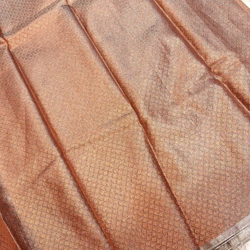 Morpich Kanjivaram Soft Silk Saree With Ossam Quality - Image 9