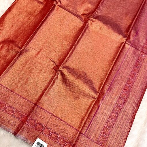 Morpich Kanjivaram Soft Silk Saree With Ossam Quality - Image 6