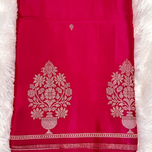 Tarahood Banarasi Soft Silk Woven Saree - Image 9