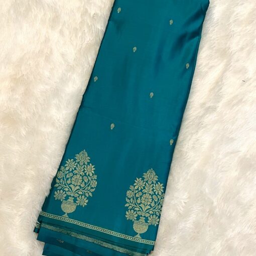 Tarahood Banarasi Soft Silk Woven Saree - Image 7
