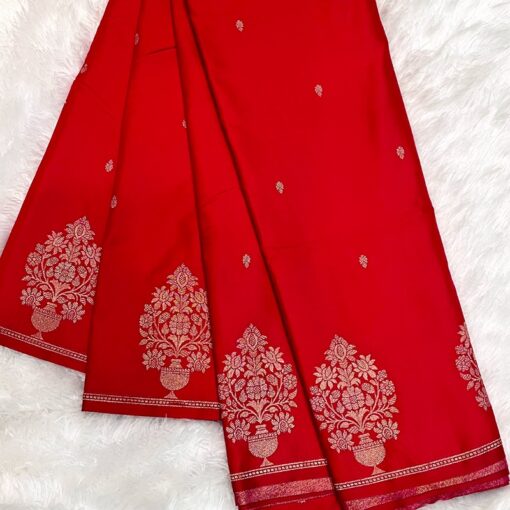 Tarahood Banarasi Soft Silk Woven Saree - Image 2