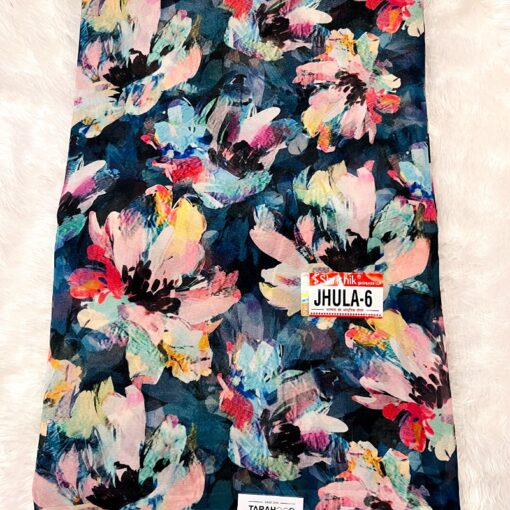 Tarahood Flower Printed Saree Daliy And Occasional wear