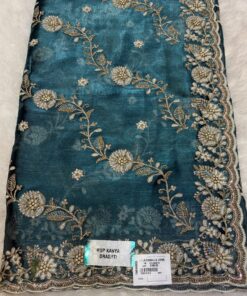 Tarahood Wedding Wear Organza Zari Work Saree