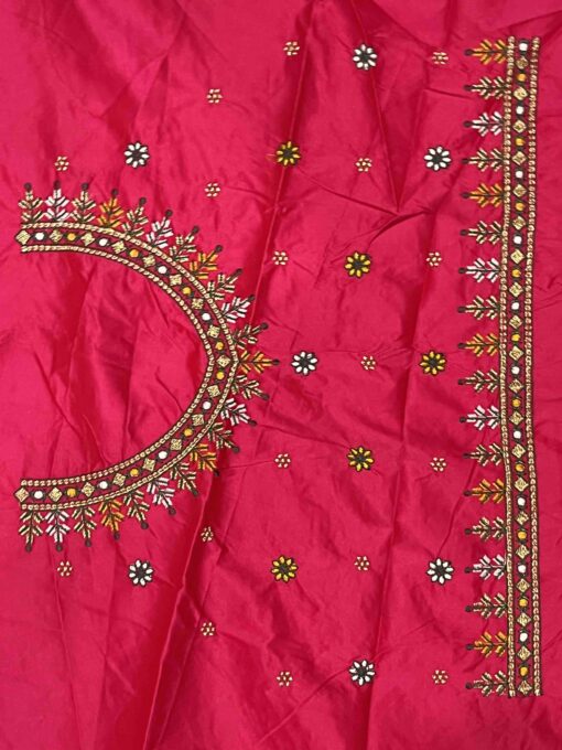 Tarahood Pure Katan Silk Banarasi Patola Saree - Image 8