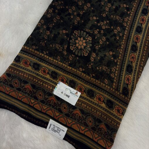 Tarahood Chiffon Saree Daily and Occasional Wear - Image 4