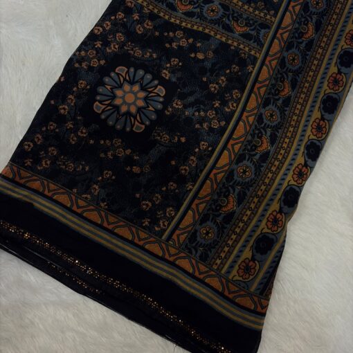 Tarahood Chiffon Saree Daily and Occasional Wear - Image 2