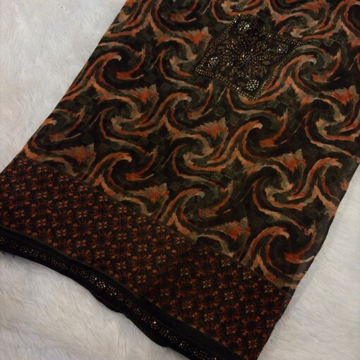 Tarahood Basera Chiffon saree Daily and Occasional Wear - Image 2
