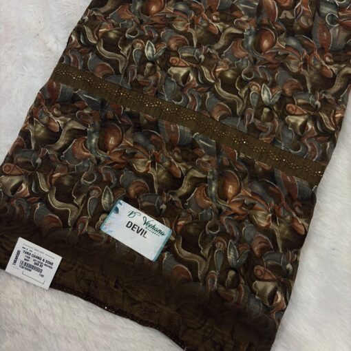 Tarahood Basera Chiffon saree Daily and Occasional Wear - Image 5